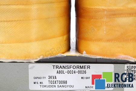A80L-0024-0026 FANUC 3KVA TRANSFORMÁTOR