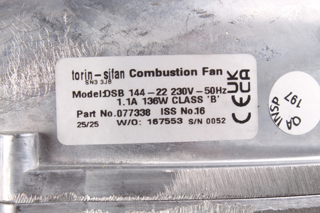 DSB144-22 TORIN 077338 0.136KW, 230V, 1.1A VENTILÁTOR