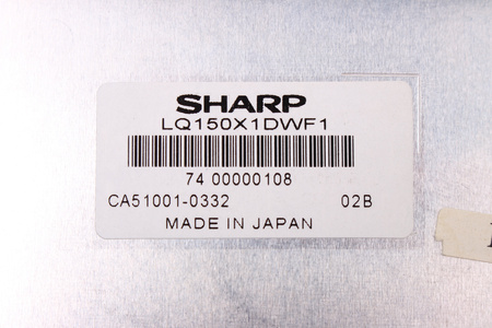 LQ150X1DWF1 SHARP 15" LCD DISPLEJ
