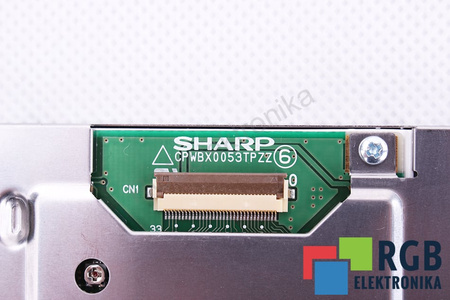 CPWBX0053TPZZ SHARP LCD DISPLEJ