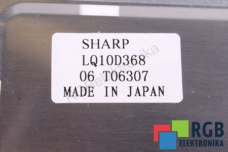 LQ10D368 SHARP LCD DISPLEJ