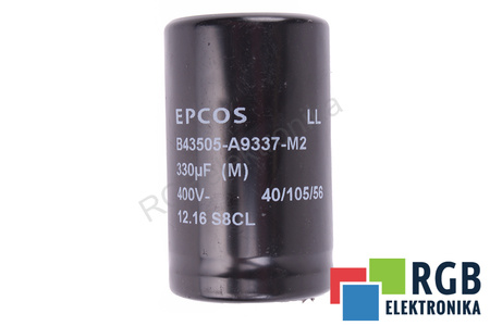 KONDENZÁTOR B43505-A9337-M2 EPCOS 330UF, 400V