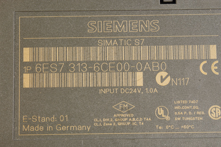 6ES7313-6CE00-0AB0 SIEMENS SIMATIC S7