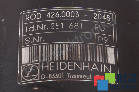 ROD426.0003-2048 HEIDENHAIN ID.NR251681-FU ENKODÉR