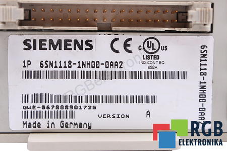 6SN1118-1NH00-0AA2 SIEMENS VERSION A SIMODRIVE 611