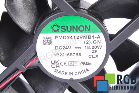 PMD2412PMB1-A(2).GN SUNON 120X120X38MM, 24V VENTILÁTOR