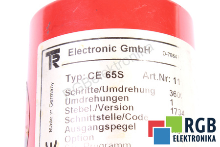 CE65S TR ELECTRONIC 111-00161 ENKODÉR