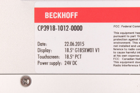 CP3918-1012-0000 BECKHOFF