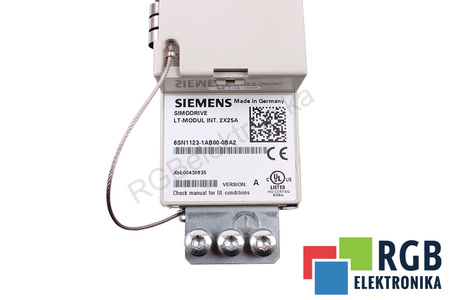6SN1123-1AB00-0BA2 SIEMENS VERSION A LT-MODUL INT.2X25A SIMODRIVE 611
