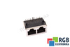 615016137621 WURTH ELEKTRONIK JACK RJ45 2 PORTY KONEKTOR