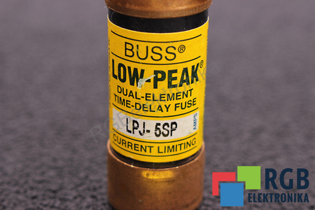 POJISTKA LPJ-5SP BUSSMANN LOW-PEAK 5A, 600VAC, 300VDC