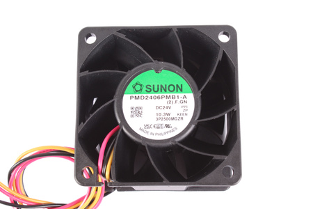 PMD2406PMB1-A.(2).F.GN SUNON 60X60X38MM, 24V VENTILÁTOR