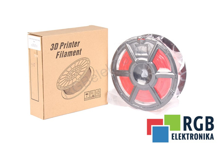 1,75MM HS PLA FILAMENT 0.5KG RED FLASHFORGE VNĚJŠÍ ROZMĚR CÍVKY 180MM, VNITŘNÍ ROZMĚR CÍVKY 50MM, ŠÍŘKA CÍVKY 45MM