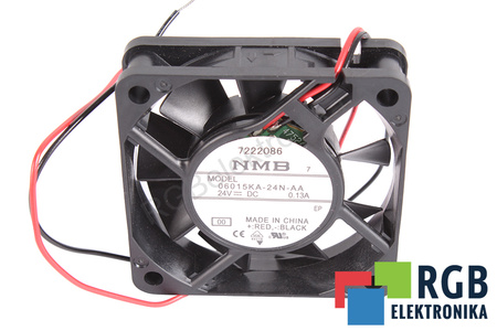 06015KA-24N-AA NMB TECHNOLOGIES 60X60X15MM, 24V VENTILÁTOR