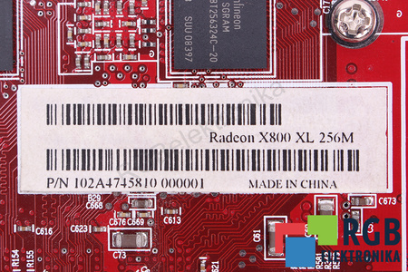X800XL ATI ATI RADEON PRO VIVID 7