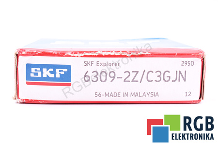 6309-2Z/C3GJN SKF 15000RPM, 7500RPM, 45X110X25MM, 55.3KN, 31.5KN LOŽISKO