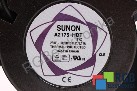 A2175-HBT SUNON 230VAC 0.11A VENTILÁTOR