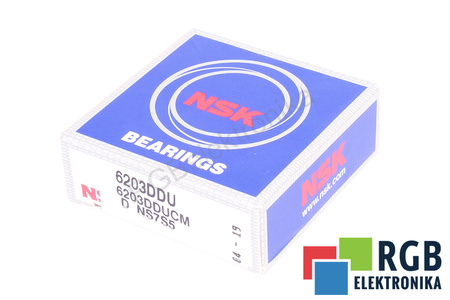 6203DDU NSK 17X40X12, 9.55KN, 4.8KN LOŽISKO