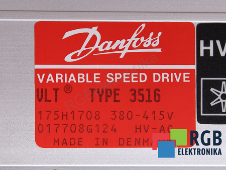 VLT3516HV-AC175H1708 DANFOSS VLT3500