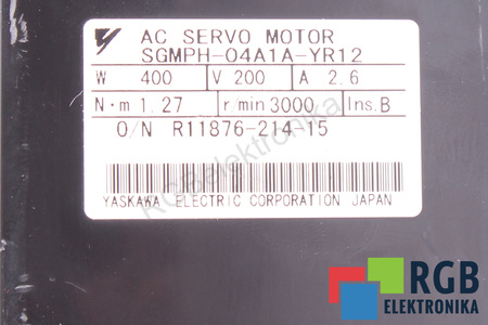 SGMPH-04A1A-YR12 YASKAWA