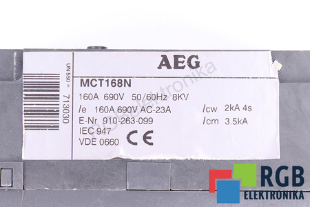 MCT168N AEG ODPOJOVAČ