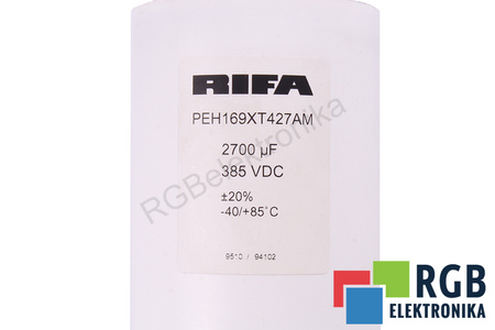 KONDENZÁTOR PEH169XT427AM RIFA 2700UF, 385V