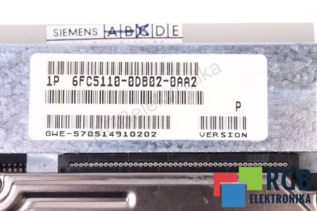 6FC5110-0DB02-0AA2 SIEMENS SINUMERIK 840C/840CE CPU 486DX2