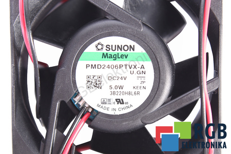 PMD2406PTVX-A.U.GN SUNON 60X60X25MM, 24V VENTILÁTOR