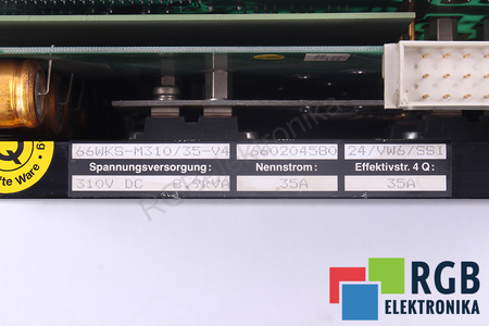 66WKS-M310/35-V4 SEIDEL 8.9KVA 310VDC 35A