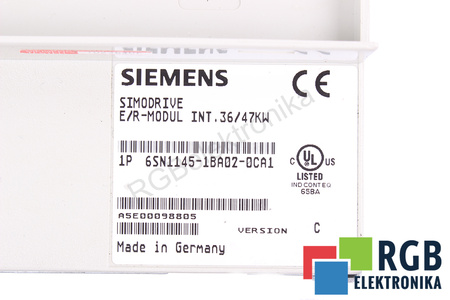 6SN1145-1BA02-0CA1 SIEMENS VERSION C SIMODRIVE 611