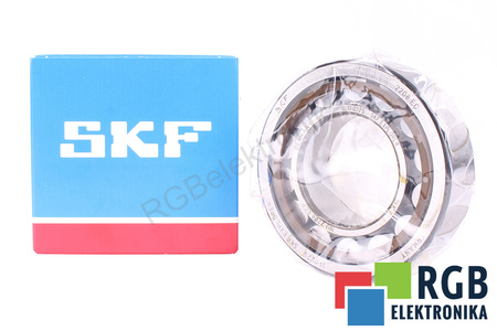 NU2208ECP SKF 11000RPM, 9500RPM, 40X80X23MM, 81.5KN, 75KN VÁLEČKOVÉ LOŽISKO