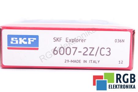 6007-2Z/C3 SKF 35X62X14 16.8KN, 10.2KN LOŽISKO