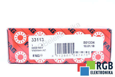 33113 FAG 65X110X34 KUŽELOVÉ LOŽISKO