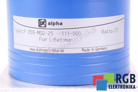 LP050-M02-25-111-000 ALPHA GETRIEBEBAU I=25 PŘEVODOVKA