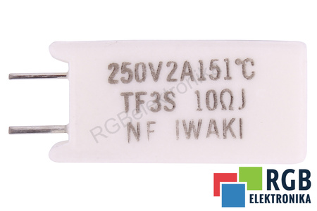 REZISTOR RES-10-OHM-3W-12-8-25 IWAKI TF3S 10 OHM 10OHM