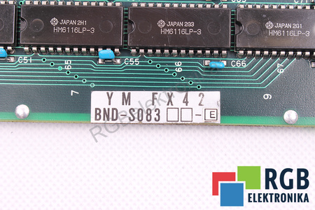 YM FX42 MITSUBISHI ELECTRIC BND-S083 PRO CNC MELDAS-YM
