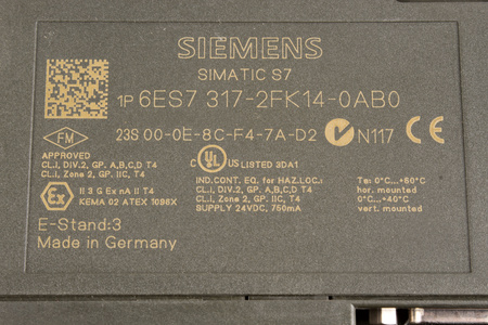 6ES7317-2FK14-0AB0 SIEMENS SIMATIC S7-300 CPU