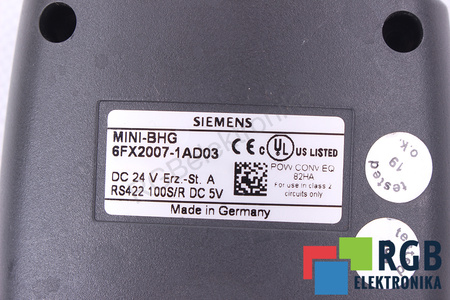 PCGF20 SIEMENS ZADNÍ KRYT