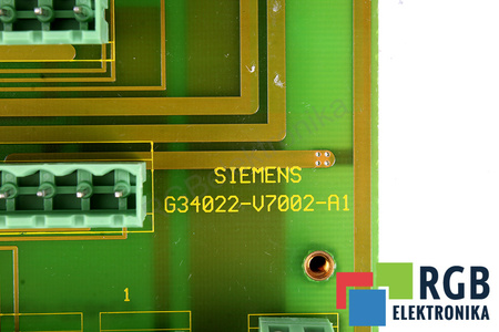 G34022-V7002-A1 SIEMENS 079950A11 TRUMPF NA NÁHRADNÍ DÍLY
