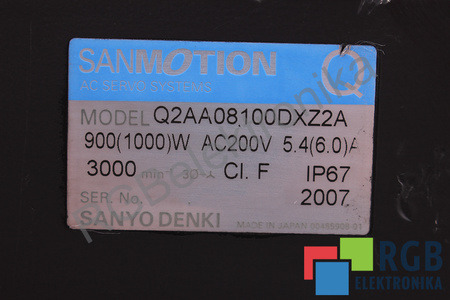 Q2AA08100DXZ2A SANYO DENKI