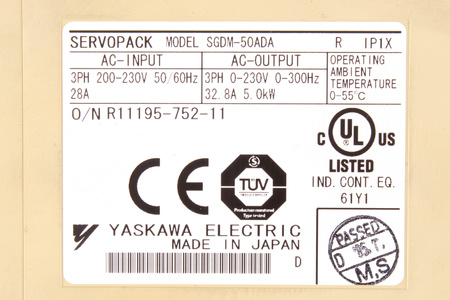 SGDM-50ADA YASKAWA SERVOPACK