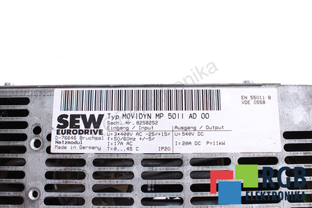 MP5011AD00 SEW EURODRIVE MOVIDYN