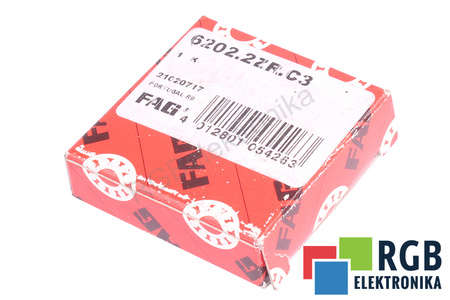 6202.2ZR.C3 FAG 15X35X11 LOŽISKO