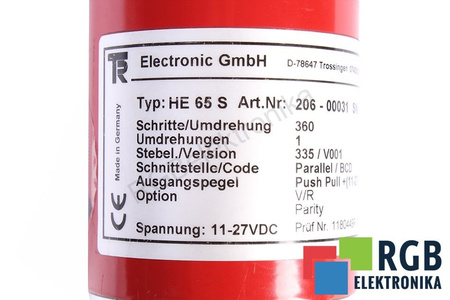 HE65S TR ELECTRONIC 206-00031 ENKODÉR