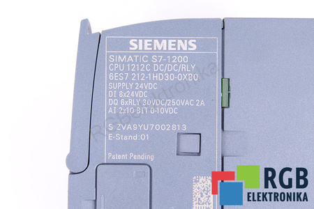 6ES7212-1HD30-0XB0 SIEMENS SIMATIC S7-1200 CPU 1212C