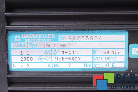 DS56-M BAUMÜLLER 2.1KW
