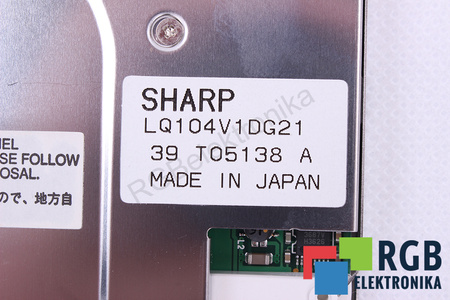 LQ104V1DG21 SHARP 10.4" LCD DISPLEJ