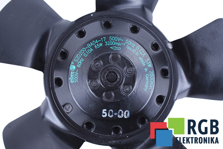 S2D200-BA04-17 EBM PAPST 500V, 0.10A VENTILÁTOR