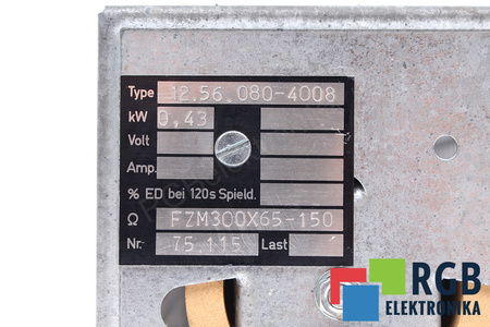 FZM300X65-150 KEB PRO 12.56.080-4008 BRZDÍCÍ REZISTOR