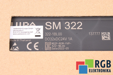 322-1BL00 YASKAWA VIPA SM322 EKVIVALENT 6ES7322-1BL00-0AA0